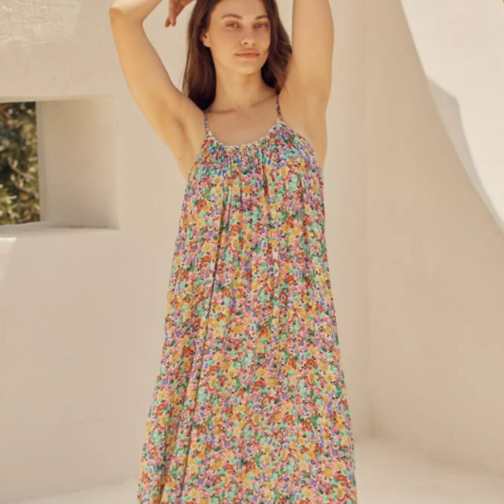 NWT Anthropologie The Malika Printed Dress
